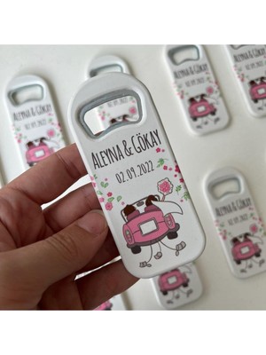 PremiumPort Kişiye Özel Söz Nişan Bebek Magnetleri 10'lu Set, Hediyelik ve Dağıtımlık
