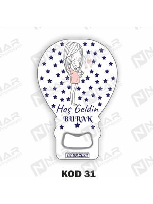 PremiumPort 30 Adet Balon Açacak Magnetler, Mıknatıslı, Ambalajlı, Eğlenceli ve Renkli