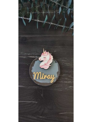PremiumPort Renkli Unicorn Figürlü Pleksi Magnet, Şık ve Eğlenceli Hediye Alternatifi