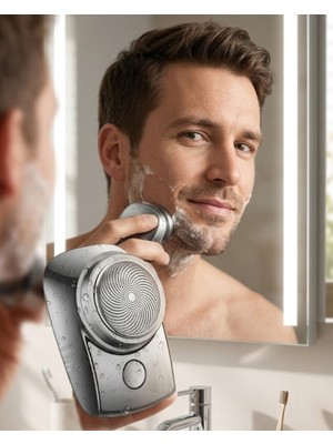 Getittir Mini Shaver Sıfır Sakal Taşınabilir Şarjlı Tıraş Makinesi Ipx6 Korumalı USB - Lisinya
