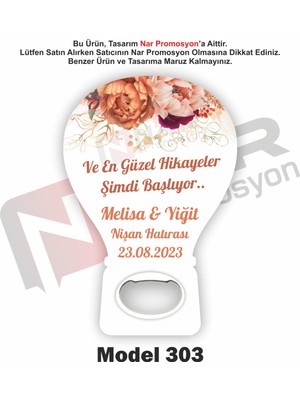 PremiumPort 20 Adet Magnet Hediyelik Seti, Sünnet, Nişan, Söz, Düğün Için