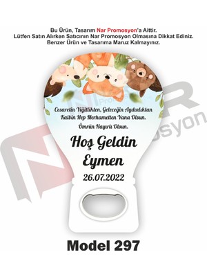PremiumPort 20 Adet Magnet Açacak, Hediyelik, Sünnet, Nişan, Söz, Düğün Için