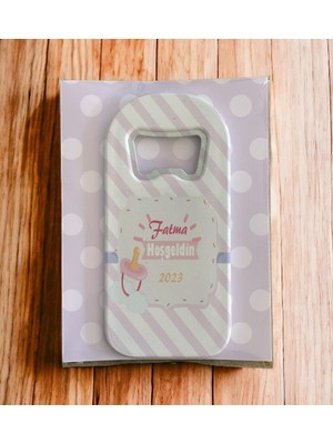 PremiumPort Yenidoğan Bebek Magnetleri, 10 Adet, Sevimli ve Şık Baby Shower Hediyesi