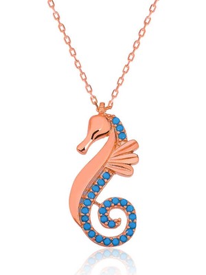 Aydogan's 925 Ayar Gümüş Denizatı Kadın Gümüş Kolye