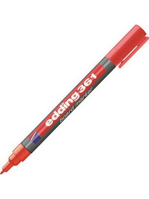 Özbience 361 Beyaz Ince Uçlu Kırmızı Tahta Kalemi