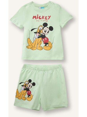 DeFacto Disney Mickey & Minnie 2'li Pijama Takımı Erkek Bebek H4029A526HS