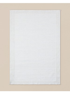 English Home Pearly Dokuma Kilim 80x150 cm Ekru-Mavi-Turuncu