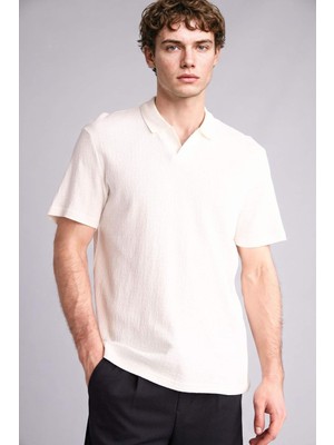 DeFacto %100 Pamuk Regular Fit Kısa Kollu Polo Tişört H5938AX26SM