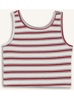 DeFacto Çizgili Atlet Kız Çocuk H6859A826HS