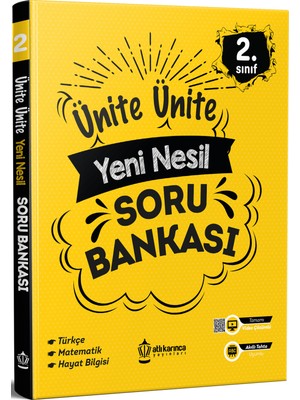 Atlı Karınca Yayıncılık Ünite Ünite 2. Sınıf Yeni Nesil Soru Bankası