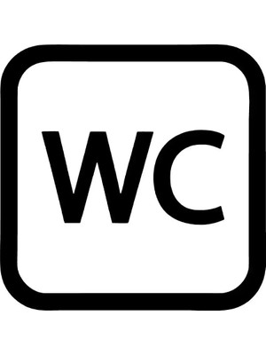 Wc Sticker 30 x 30 cm