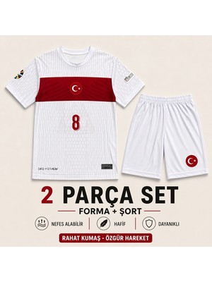 Andream Arda Güler Türkiye Milli Takım  Çocuk Futbol Forması Forma Şort 2 Parça