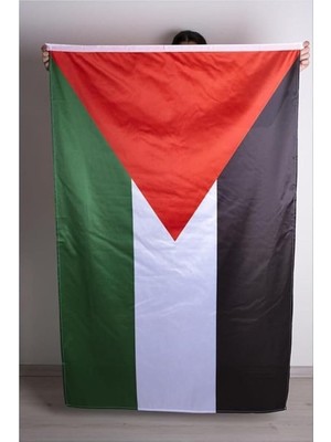 Dora Shopping Zc Bayrak Filistin Milli Gönder Bayrağı Raşel Kumaş Dijital Baskı 100X150-ÖZEL Sert Kutu ile Gelir