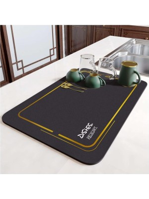 Dora Shopping Tezgah Üstü Bulaşık Yıkama Matı, Kaymaz Kurulama Örtüsü, , , Boy 45 En 35 cm