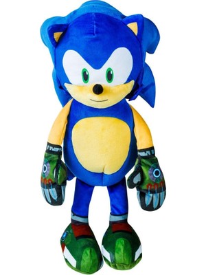 Dora Shopping Sonıc Hedgehog 45 cm Pelüş Figür Sırt Çantası