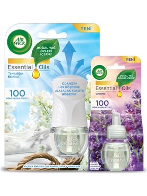 Dora Shopping Elektrikli Kokusu Temizliğin Esintisi Kit (Cihaz + Yedek Şişe) + Yasemin Çiçeği Yedek Şişe