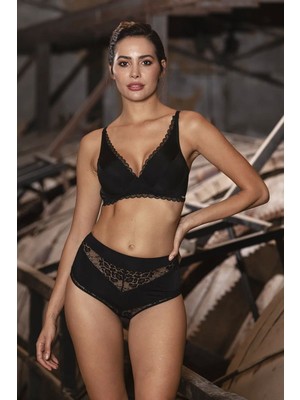 İlkyaz Fashion Ieg™ Giorgia  Wire Bra, Siyah Konforlu ve Şık Sütyen