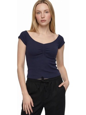 Loft Slim Fit Kadın Bluz K.kol