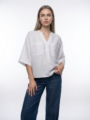Loft Loose Fit Kadın Gömlek K.kol