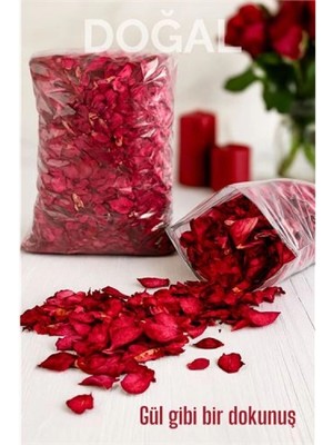 Marsilyan Doğal Kurutulmuş Gül Yaprakları – Dekoratif, Aromatik ve Romantik Kullanım Için 350G Paket 718565