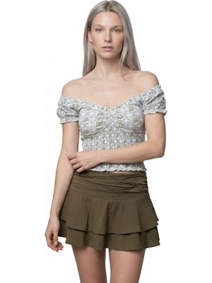 Loft Slim Fit Kadın Bluz K.kol
