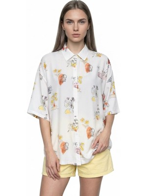 Loft Relax Fit Kadın Gömlek K.kol