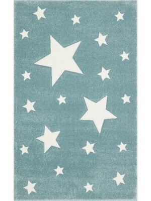 Eko Rugs Eko Halı Kids Kds 12 Blue Çocuk Halısı