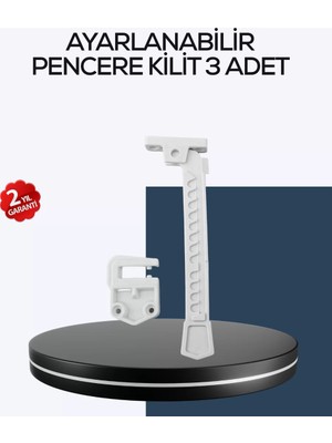 OEMTR Çocuk Güvenliği Için Cam Pencere Kilidi 3 Adet