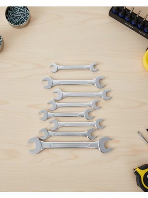 OEMTR Ev ve Atölye Kullanımına Uygun 8li Kombine Anahtar Seti