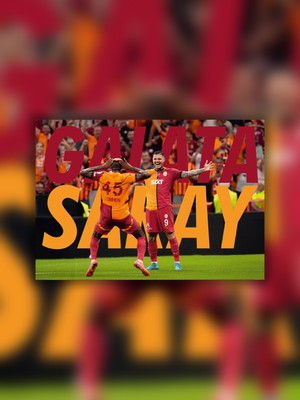 Tugo A4 Boyutunda Metal Galatasaray Tablosu