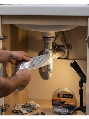 OEMTR Alüminyum Yüzeyli Sızdırmazlık Bandı Çatı Boru Tamir Bandı