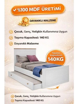 Venatto Smart Yavrulu Karyola(100x200)mdf