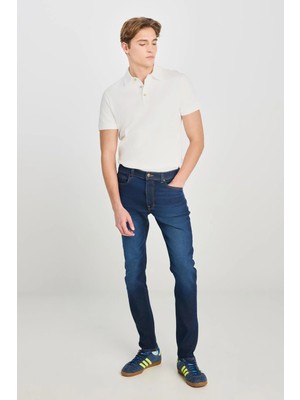 Lee Luke Denim Pantolon Mavi Erkek Pantolon