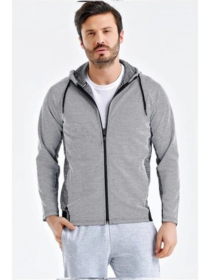 Uhlsport Sweat Poly. Kapşonlu Grey M