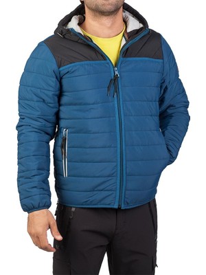Exuma 291148 Erkek Softshell Şişme Mont Petrol