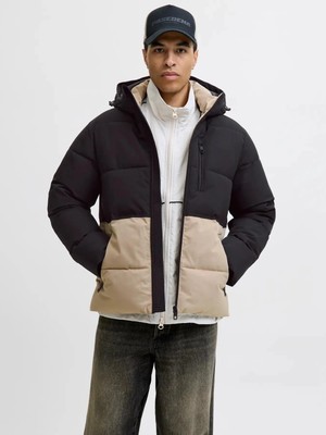 Jack & Jones Jjeowen Puffer Erkek Şişme Mont – Su Geçirmez, Soğuk Hava Koruması, Günlük Kışlık Ceket