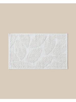 English Home Floweret Pamuklu Bukle Kilim 60X100 cm Krem