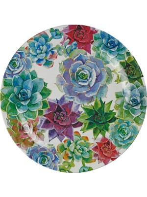 LuckyArt Vıvace Melamın 46Cm Tepsi