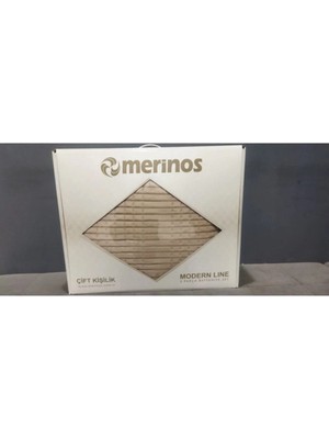 Merinos Modern Line 3 Parça Battaniye Seti