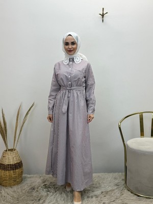 JOOQSTORE Yakası Dantel Detaylı Elbise