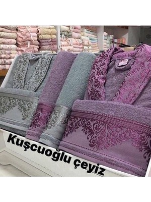 Fiesta 537 Yıldız Desen Gri-Mürdüm