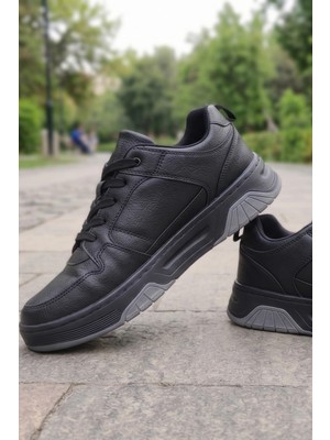 In Step Onyx Edge Erkek Siyah Spor Ayakkabı