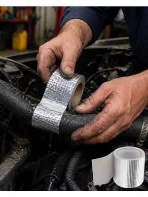 OEMTR 96MM Güçlü Yapışkan Tamir Bandı 2 Metre Su Geçirmez Çift Katmanlı Bant