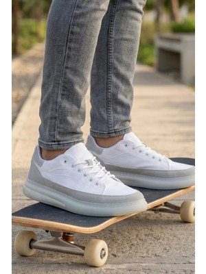 In Step Master-Grip Beyaz Casual Erkek Ayakkabı