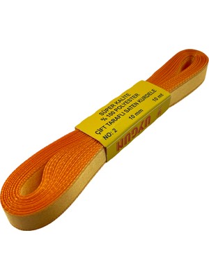 Morperde Katlamalı Perde Kurdele (10mm) Turuncu
