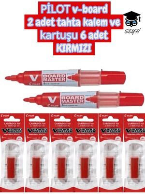 Özbience V-Board Seti: 2 Tahta Kalem ve 6 Kartuş, Yaratıcı ve Eğlenceli Kullanım
