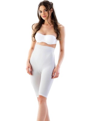 MTM My The Mall Giyim Ekru Mı Emay 2040 Anti Selülit Boxer Korse