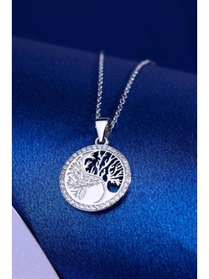 INNUENDO JEWELRY 925 Ayar Gümüş Hayat Ağacı Kolye