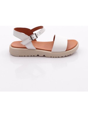 Dgn 3029 Kadin Bilekten Kalin Bantli Sandalet