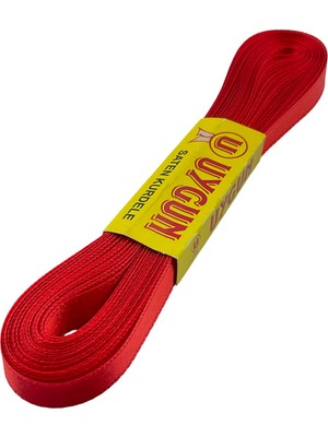 Morperde Katlamalı Perde Kurdele (10mm) Kırmızı